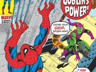 Amazing Spider-Man #98 cover; pencils, Gil Kane; inks, Frank Giacoia; The Goblin's Power, Green Goblin, Norman Osborn