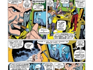 Amazing Spider-Man #103, pg. 4; pencils, Gil Kane; inks, Frank Giacoia; J. Jonah Jameson, Robbie Robertson, Antarctica, Dick Cavett. Daily Bugle