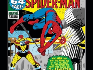 Amazing Spider-Man Annual #8 cover; pencils and inks, John Romita Sr.; The Sinister Shocker reprint, King-Size Special