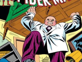 Amazing Spider-Man #197 cover; pencils, Keith Pollard; inks, Frank Giacoia; Kingpin