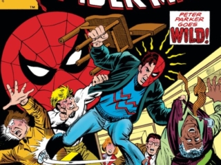 Amazing Spider-Man #206 cover; pencils and inks, Al Milgrom; Peter Parker Goes Wild