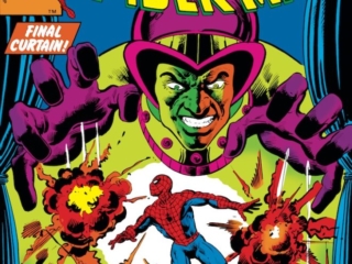 Amazing Spider-Man #207 cover; pencils, Michael Netzer; inks, Al Milgrom; Mesmero, Final Curtain