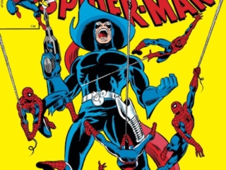 Amazing Spider-Man #225 cover; pencils, John Romita Jr.; Foolkiller