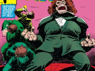 Amazing Spider-Man #232 cover; pencils, John Romita Jr.;  Mister Hyde