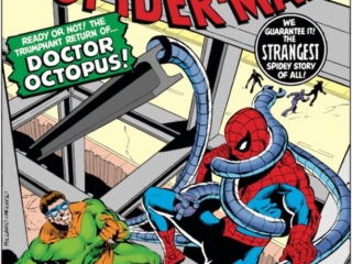 Amazing Spider-Man Annual #13 cover; pencils, Keith Pollard; inks, Bob McLeod; Ready or not, the triumphant return of Doctor Octopus