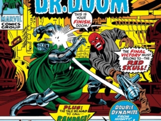 Astonishing Tales/Ka-Zar #5 cover; pencils, John Buscema; Red Skull/Rampage/Doctor Doom