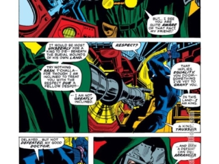 Astonishing Tales #7, &ldquo;Doctor Doom&rdquo;, pg. 15; pencils, Gene Colan; inks, Frank Giacoia, Black Panther