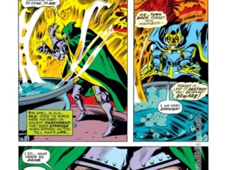 Astonishing Tales #8, &ldquo;Doctor Doom&rdquo;, pg. 26; pencils, Gene Colan; inks, Tom Palmer