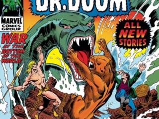 Astonishing Tales #8 cover; pencils, Marie Severin; inks, Frank Giacoia; Doctor Doom, Some Call It Witchcraft