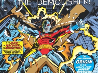 Astonishing Tales #25 cover; pencils, Rich Buckler; inks, Klaus Janson; Deathlok the Demolisher, Marvel Age of Comics Phase Two, Origin Luther Manning, first appearance