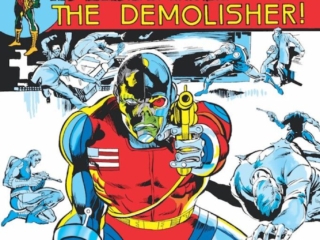 Astonishing Tales #26 cover; pencils and inks, Rich Buckler; Deathlok the Demolisher, Luther Manning