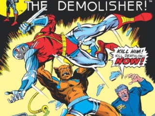 Astonishing Tales #27 cover; pencils and inks, Rich Buckler; Deathlok the Demolisher, Fury of War-Wolf, Simon Ryker