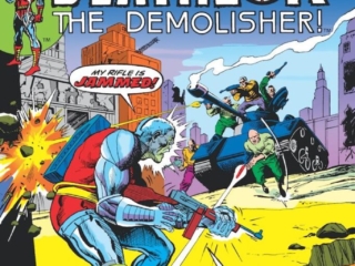 Astonishing Tales #28 cover; pencils and inks, Rich Buckler; Deathlok the Demolisher;