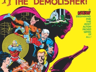 Astonishing Tales #36 cover; pencils and inks, Rich Buckler; The Godwulf Principle, Deathlok the Demolisher, Simon Ryker