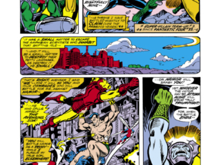 Avengers #154, pg. 9; pencils, George P&eacute;rez; inks, Pablo Marcos