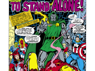 Avengers #155, pg. 1; pencils, George P&eacute;rez; inks, Pablo Marcos