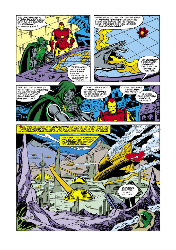 Avengers #156, pg. 7; pencils, George P&eacute;rez; inks, Pablo Marcos