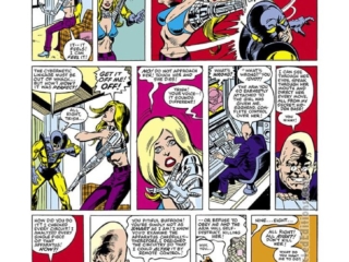 Avengers #217, pg. 11; pencils, Bob Hall; inks, Dan Green; Egghead, Trish Starr; Yellowjacket; Hank Pym