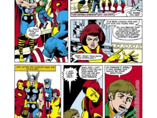 Avengers #218, pg. 4; pencils, Don Perlin; inks, Dan Green; Morgan MacNeil Hardy
