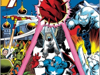 Avengers #169 cover; pencils, Dave Cockrum; inks, Joe Sinnott