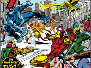 Avengers #182 cover; pencils, Al Milgrom; inks, Bob Layton