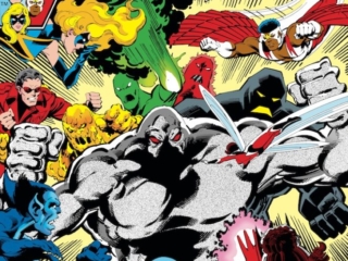 Avengers #188 cover; pencils, John Byrne; inks, Terry Austin