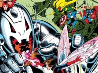 Avengers #202 cover; pencils, Dave Cockrum; inks, Bob McLeod; Ultron