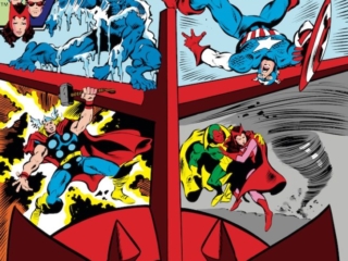 Avengers #210 cover; pencils, Gene Colan; inks, Dan Green