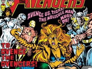Avengers #216 cover; pencils and inks, Alan Weiss; Tigra