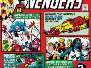 Avengers Annual #10 cover; pencils and inks, Dan Green; Mystique, first appearance of Rogue, Carol Danvers/Ms. Marvel, X-Men/Spider-Woman