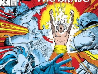 Balder the Brave #4 cover; pencils and inks, Walter Simonson