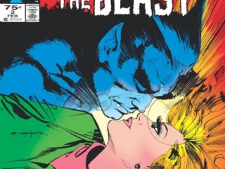 Beauty and the Beast #2 cover; pencils and inks, Bill Sienkiewicz; Dazzler, romance