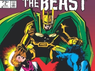 Beauty and the Beast #4 cover; pencils and inks, Bill Sienkiewicz; Dazzler, Gladiators, Alexander Flynn