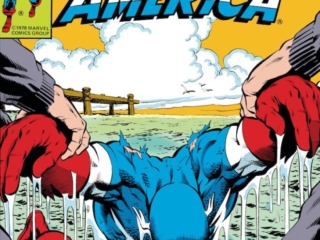 Captain America #224 cover; pencils, Mike Zeck; The Falcon