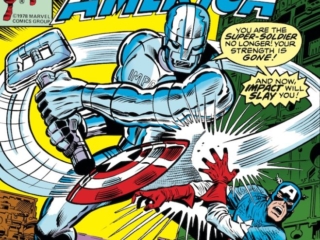 Captain America #226 cover; pencils, Ron Wilson; inks, Dan Green