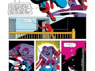 Captain America #270, pg. 17; pencils, Mike Zeck; inks, Vince Colletta; Arnie Roth, giant robot