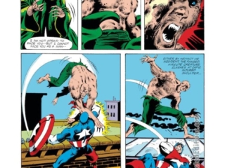 Captain America #272, pg. 14; pencils, Mike Zeck; inks, John Beatty; Vermin, first appearance
