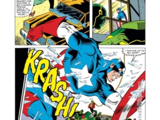 Captain America #273, pg. 3; pencils, Mike Zeck; inks, John Beatty; General Sam Sawyer, Hydra