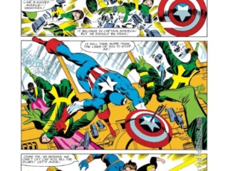 Captain America #274, pg. 12; pencils, Mike Zeck; inks, John Beatty; S.H.I.E.L.D., Hydra, Nick Fury, Dum Dum Dugan