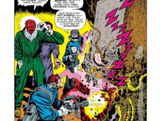 Captain America #101, pg. 5; pencils, Jack Kirby; inks, Syd Shores; Red Skull