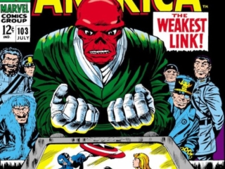 Captain America #103 cover; pencils, Jack Kirby; inks, Syd Shores; The Weakest Link, Sharon Carter, Agent 13