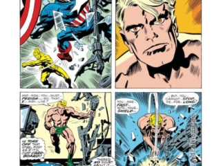 Captain America #106, pg. 14; pencils, Jack Kirby; inks, Frank Giacoia; Steve Rogers