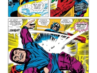 Captain America #108, pg. 14; pencils, Jack Kirby; inks, Syd Shores; Trapster, Paste Pot Pete