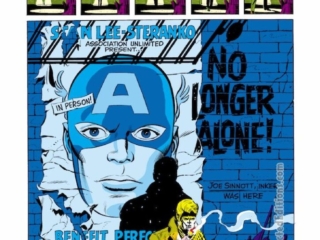Captain America #110, pg. 1; pencils, Jim Steranko; inks, Joe Sinnott; No Longer Alone, first issue