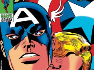 Captain America #114 cover; pencils and inks, John Romita Sr.; The Man Behind the Mask, Steve Rogers