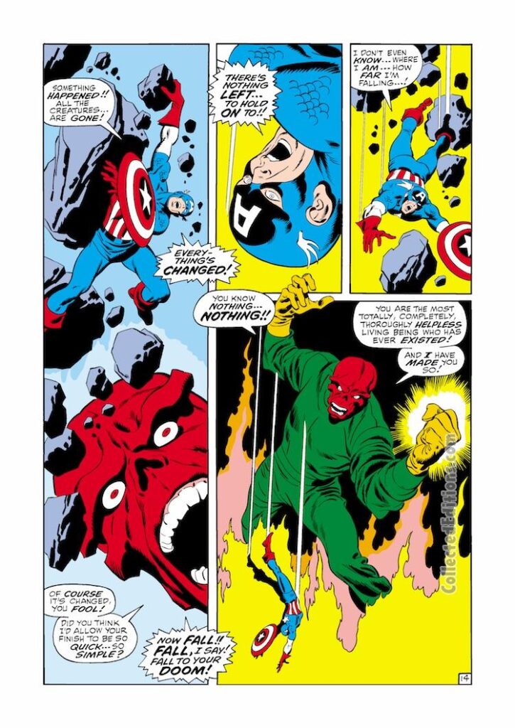 Captain America #115, pg. 14; pencils, John Buscema; inks, Sal Buscema; Red Skull