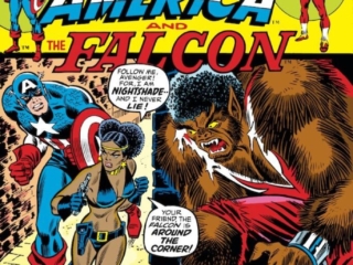 Captain America #164 cover; pencils and inks, John Romita Sr; Queen of the Werewolves, first appearance of Nightshade