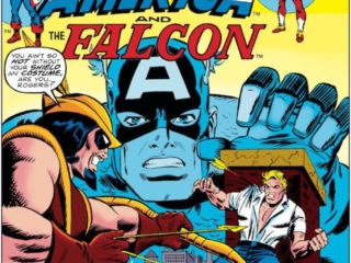 Captain America #179 cover; pencils, Ron Wilson; inks, Frank Giacoia; Steve Rogers, Golden Archer