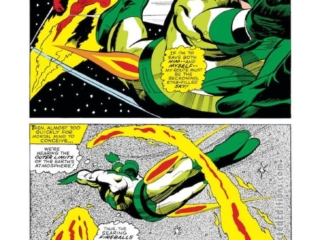 Captain Marvel #3, pg. 9; pencils, Gene Colan; inks, Vince Colletta; Mar-Vell, Super-Skrull