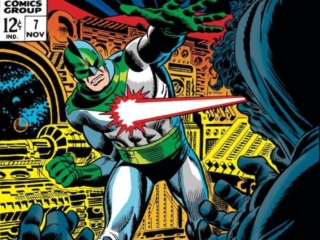 Captain Marvel #7 cover; pencils and inks, John Romita Sr.; The Coming of Quasimodo, Mar-Vell